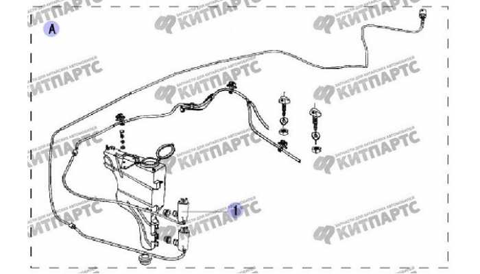 Омыватель лобового стекла Great Wall Safe (SUV G5)