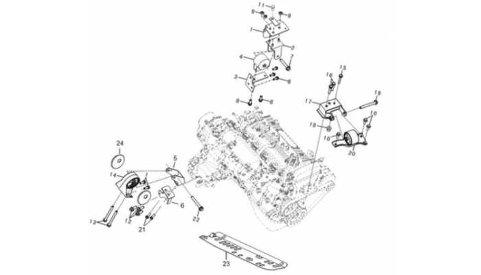 Крепление двигателя Lifan Smily